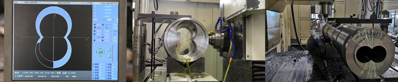 twin barrel machining