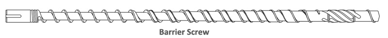 barrier screw barrier screw