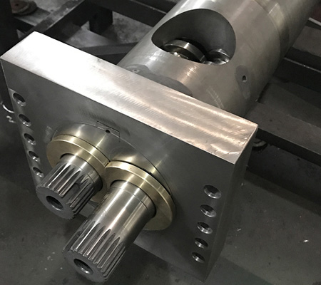 WEBER DS6.5 twin screws and barrel